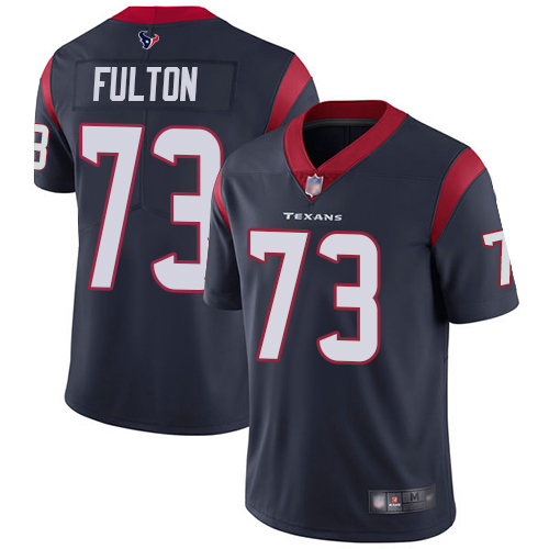 Houston Texans Limited Navy Blue Men Zach Fulton Home Jersey NFL Football 73 Vapor Untouchable